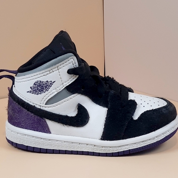 Jordan 1 Mid SE Purple (TD) - Picture 3 of 5